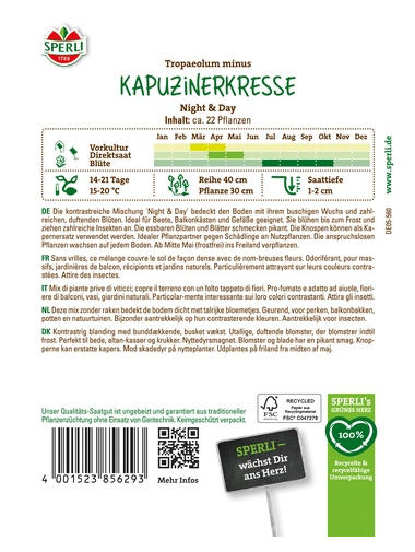 Kapuzinerkresse Night & Day