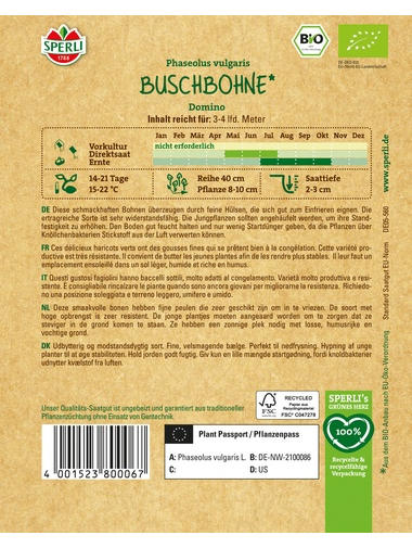 BIO Buschbohne, fein