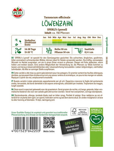 Löwenzahn SPERLI's Lyonell