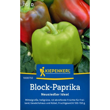 Block-Paprikasamen Neusiedler Ideal