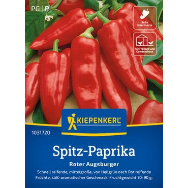 Spitz-Paprikasamen Roter Augsburger