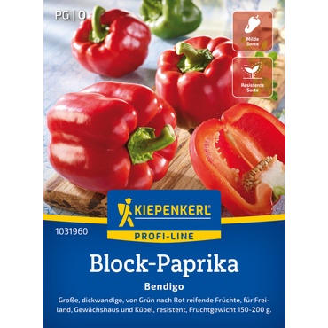 Block-Paprikasamen Bendigo