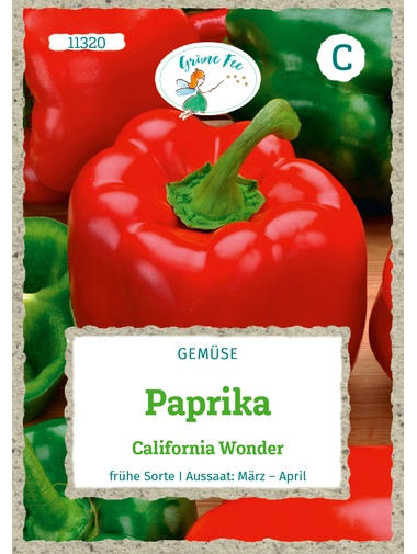 Paprika (PP), California Wonder