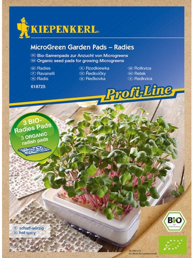 Microgreen Pads Radies, Nachfüllpad