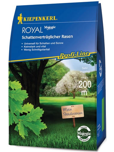 Profi-Line Royal Schattenverträglicher Rasen, 4 kg