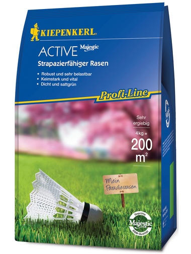 Profi-Line Active Strapazierfähiger Rasen, 4 kg