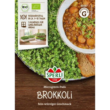 Microgreen-Pads Brokkoli