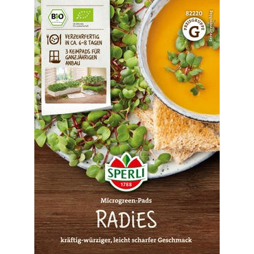 Microgreen-Pads Radies