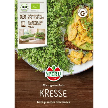 Microgreen-Pads Kresse