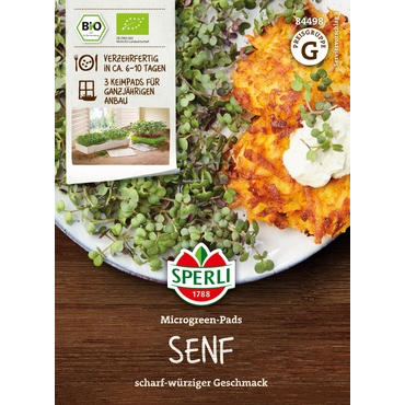 Microgreen-Pads Senf