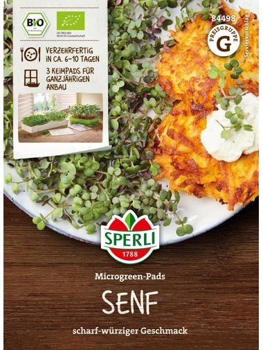 Microgreen-Pads Senf