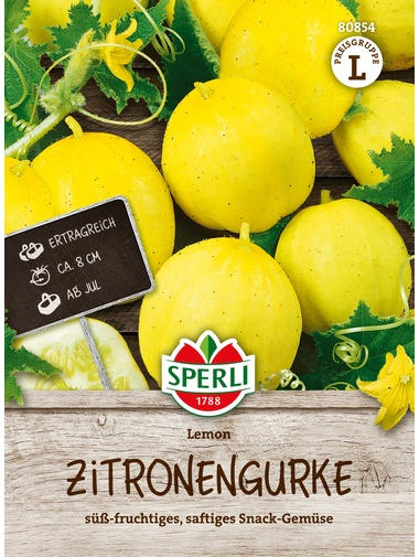 Zitronengurke Lemon