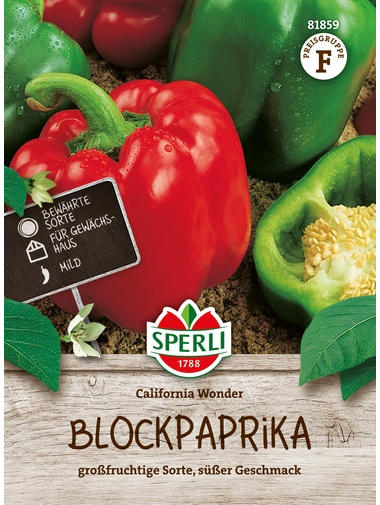 Paprika California Wonder