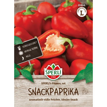 Snackpaprika SPERLI's Fitness, rot, F1