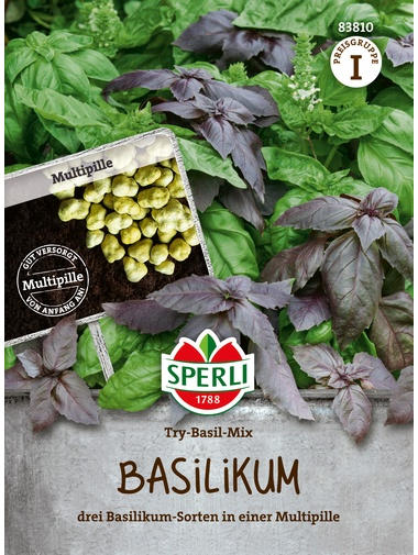 Basilikum Try-Basil-Mix