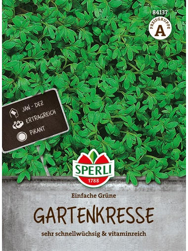 Gartenkresse Einfache Grüne