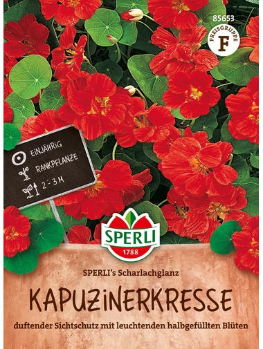 Kapuzinerkresse SPERLI's Scharlachglanz