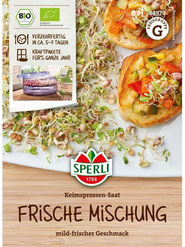 Keimsprossen-Saat Frische Mischung